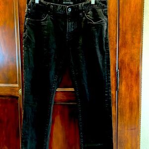 Great condition John Varvatos Men’s Black Jeans 33